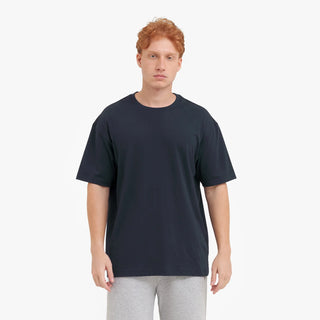 Men's Relaxed Pima Cotton T-Shirt - Dress Blue