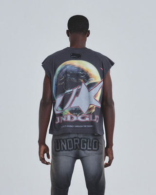 Holy State Neo Terra Sleeveless T-Shirt - Vintage Gray