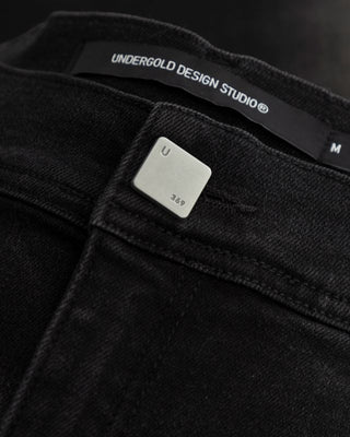 Holy State UNDRGLD Flare Jeans - Faded Black