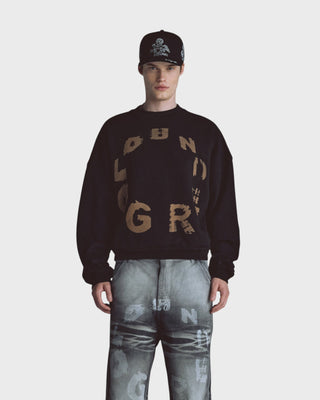 Echoes Tremor Crewneck - Black