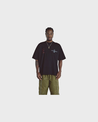 Golden Heritage Undgd Cross T-Shirt - Black