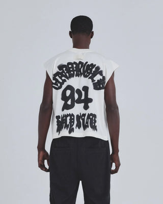 Holy State 94 Sleeveless Tshirt - White