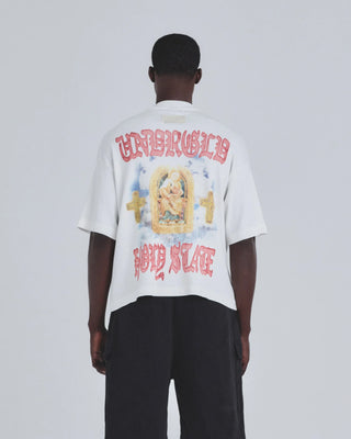 Holy State The Savior Boxy Fit Tshirt - White