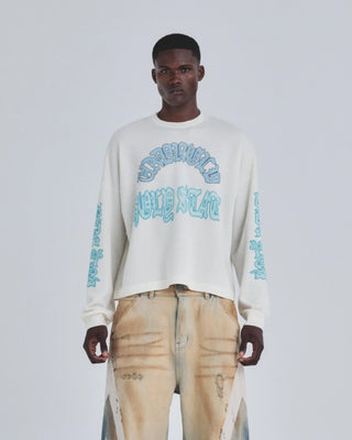 Holy State UNDRGLD Long Sleeve Tshirt - White