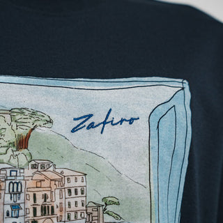 Finestra Sul Mare T-Shirt - Navy