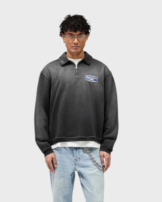 Nothing Faster Quarter Zip Sweatshirt - Stained Black