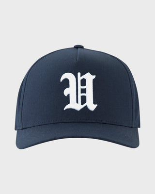 Line U High Crown Cap - Navy