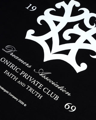 Line UG Monogram Tshirt - Black