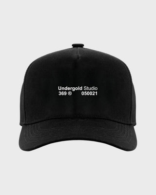 Line Undergold Studio 369 High Crown Cap - Black