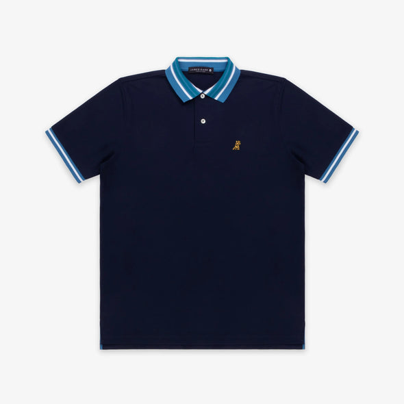 Men's Qatar Edition Polo Shirt - Navy A46