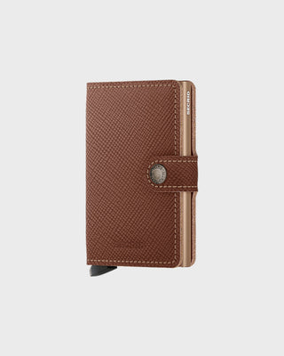 Miniwallet Saffiano Caramel