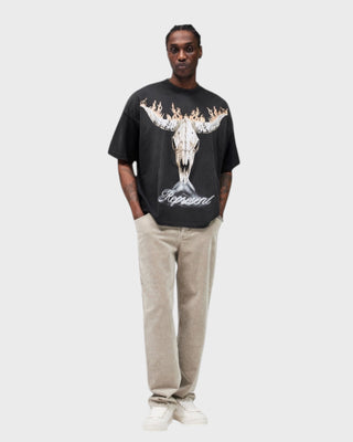 British Cowboys T-Shirt - Stained Black