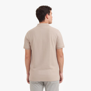 Men's Regular Fit Polo Shirt Simply Taupe A11