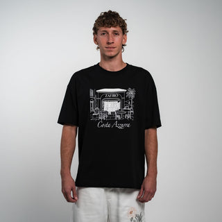 Bottega Azzurra T-Shirt - Black