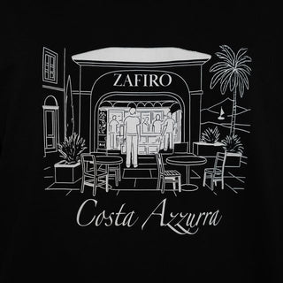 Bottega Azzurra T-Shirt - Black