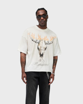 British Cowboys T-Shirt - Washed Ecru