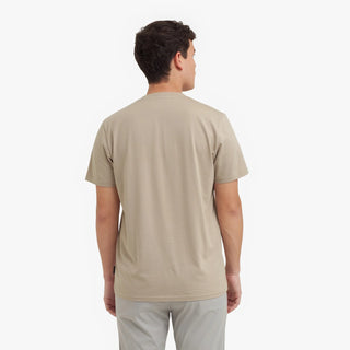 Men's Crew Neck Jersey T-Shirt Simply Taupe A297