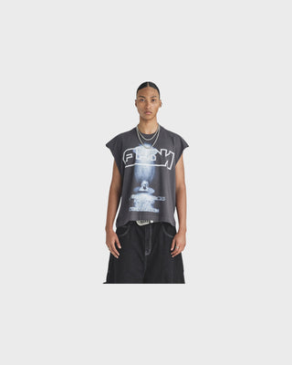 Spring Consolation Sleeveless T-Shirt - Vintage Gray