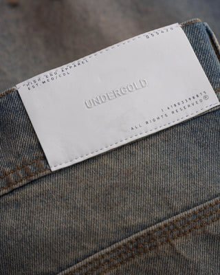 Stardust Undgld Studio Denim Long Shorts - Mechanic Blue