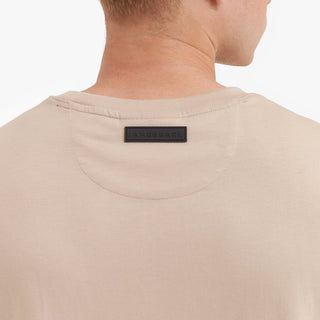 Men's Relaxed Pima Cotton T-Shirt - Light Taupe