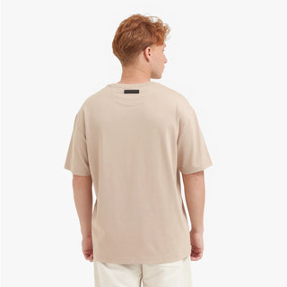 Men's Relaxed Pima Cotton T-Shirt - Light Taupe