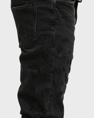 Beaded Embroidery - Black