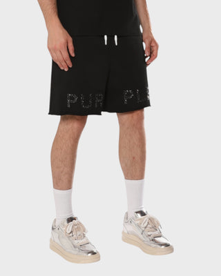 French Terry PO Short - Black