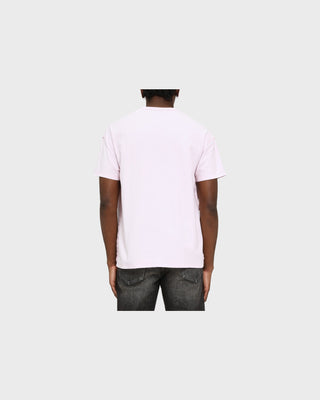 Textured Inside Out Tee Pink