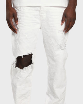 Knee Blowout - White