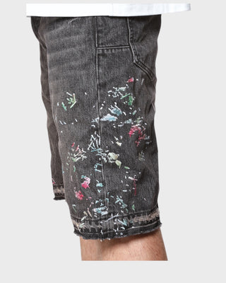Splatter Embroidery - Black