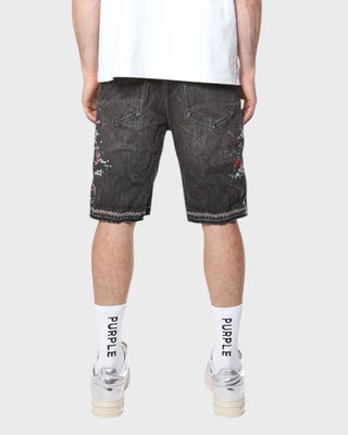 Splatter Embroidery - Black