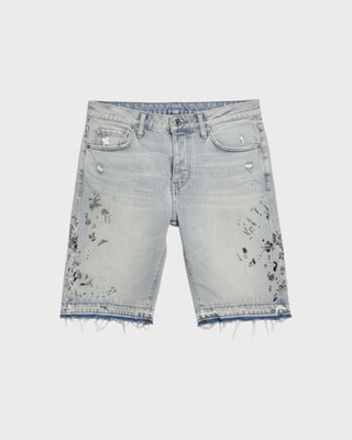Beaded Splatter - LT Indigo