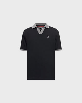 Jonathan Pique Polo - Black