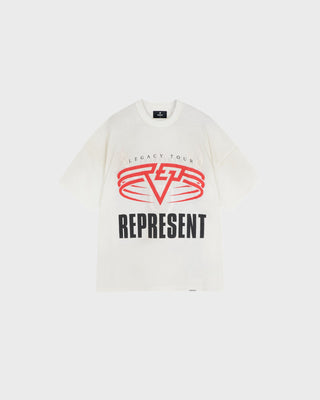 Represent Living Legacy T-Shirt Washed Ecru