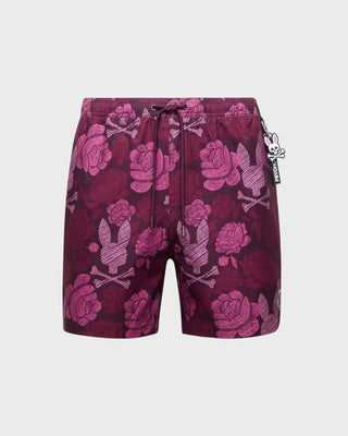 Rowen All Over Print Swim Trunk - Boysenberry
