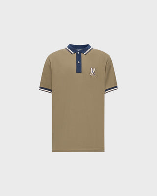 Wade Pique Polo - Dusky Green