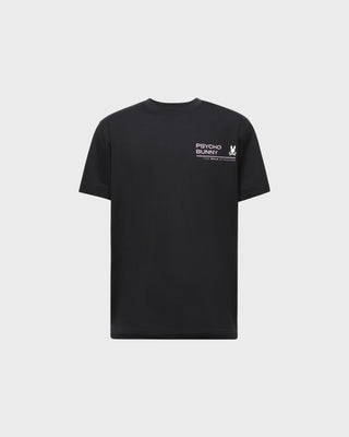 Enzo Back Graphic Tee - Black