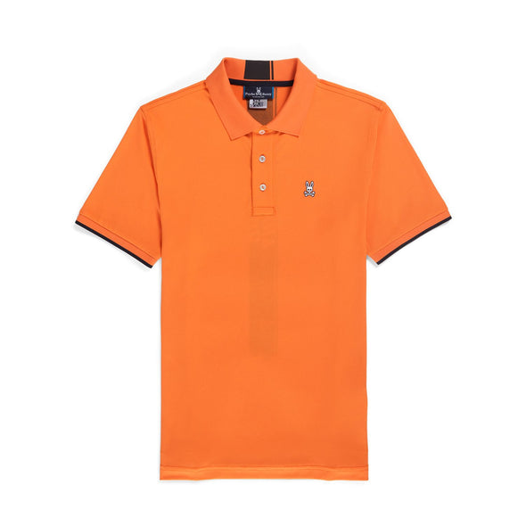 Men's Burnside Sport Polo- Scarlet Ibis
