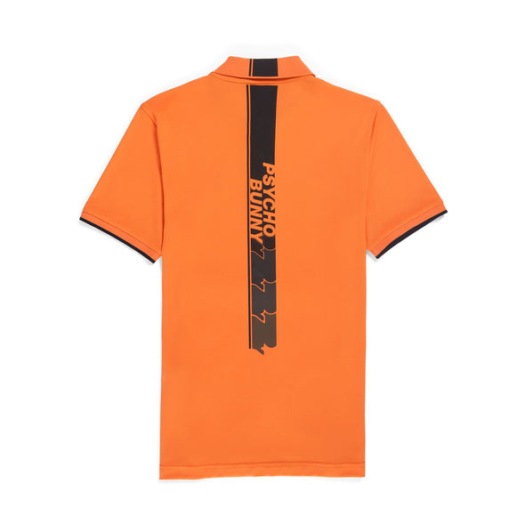Men's Burnside Sport Polo- Scarlet Ibis