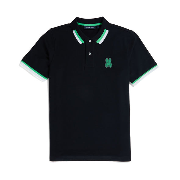 Men's Pisani Pique Fashion Polo - Black