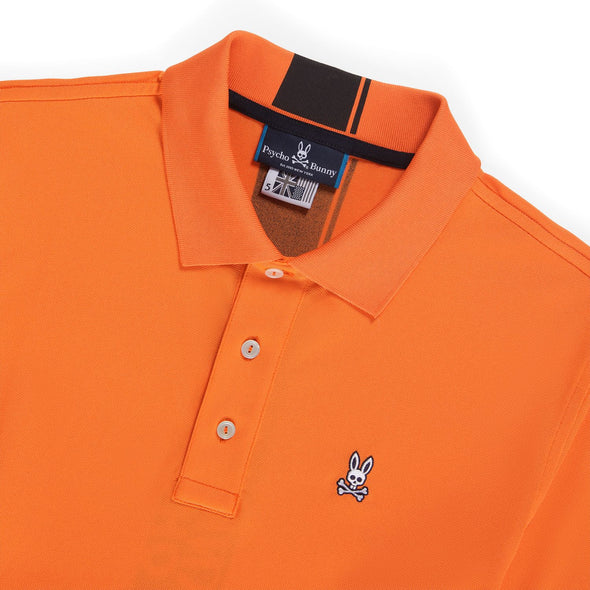 Men's Burnside Sport Polo- Scarlet Ibis