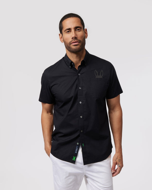 Men's Kosuth Short Sleeve Shirt - Black