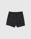 Men's Waverly Splatter Swim Shorts - Black