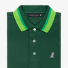 Men's Striped Collar And Sides Polo Shirt - Eden A50