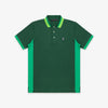 Men's Striped Collar And Sides Polo Shirt - Eden A50