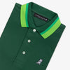 Men's Striped Collar And Sides Polo Shirt - Eden A50