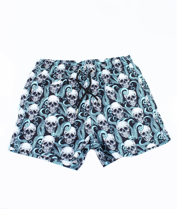 Deep Sea Skull Print Trunks