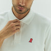 Men's Regular Fit Polo Shirt -White A85