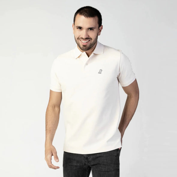 Men's Regular Fit Polo Shirt - Eggnog A50